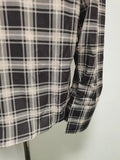 American Retro Sexy Plaid Shirt for Women Lapel Long Sleeve Loose Street Hot Girl Shirts Female Autumn Clothes New