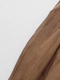 French Retro Vacation Dress for Women V Neck Lantern Sleeve Spliced Bead Square Scarf Tunic Temperament Long Dresses Female