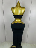 Women Sexy Halter Hollow Out Sleeveless Black Red Bodycon Long Bandage Dress Celebate Prom Elegant Luxury Birthday Club Dress