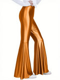 Wmstar Pants Women Wholesale Lightweight Snake Skin Wide Leg High Waisted Elasticated Plus Size Sexy Flared Height Enhancement