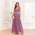 Sexy Prom Bridesmaid Dresses for Women Elegant Mesh Birthday Evening Party Dress Woman Maxi Sequin Summer Dress Vestidos