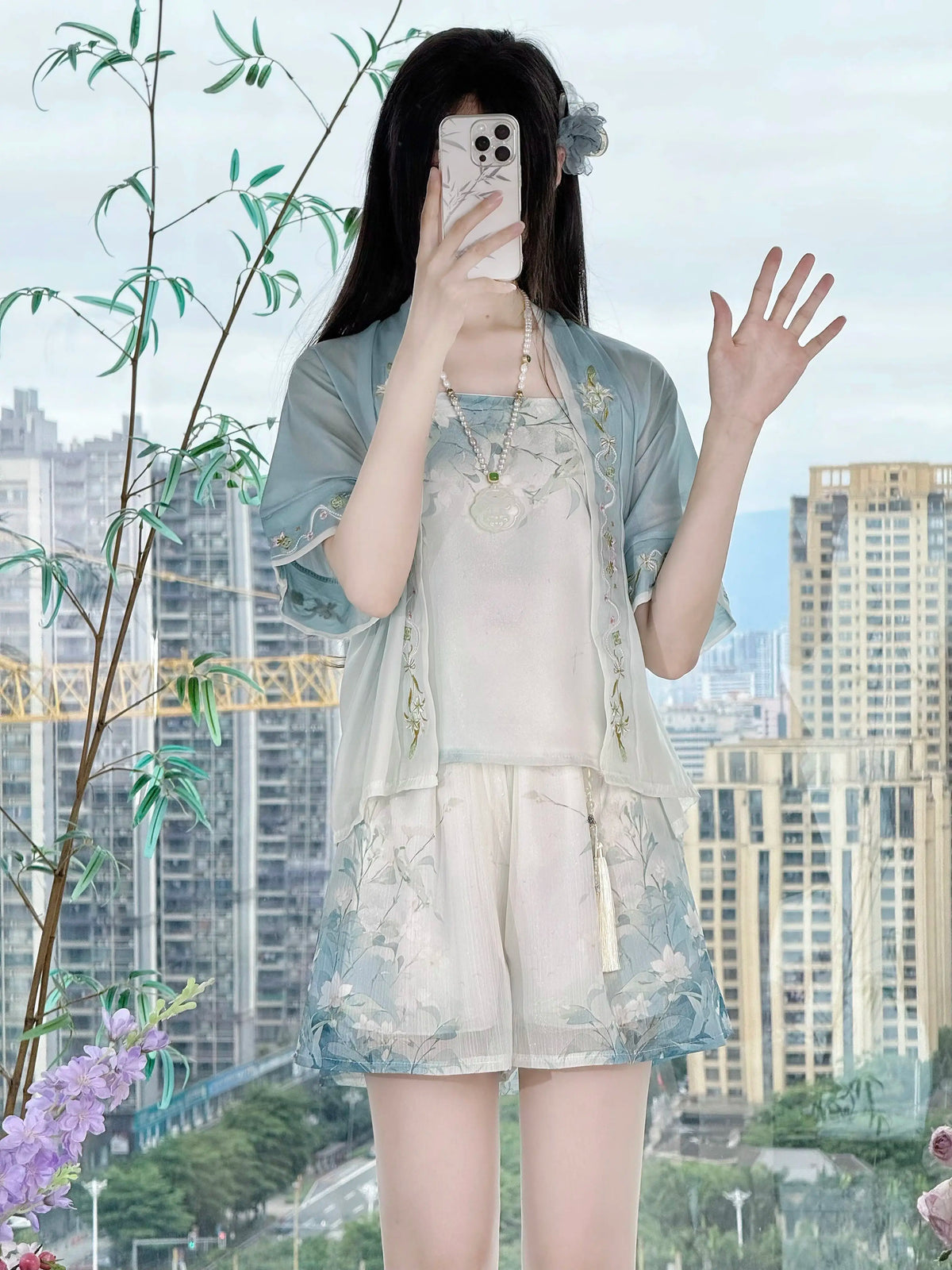 Olive Girl Blue Hanfu Dress 2026 S-L XS-3XL Plus Size Hanfu Chinese Dress Traditional Chinese Clothing Chinese Heritage Fashion Women