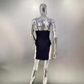 Luxury Diamond Glam Low-Cut Suspender Dress Heavy Industry Celebrity Party Stage Performance Dress Evening Dresses Woman Elegant