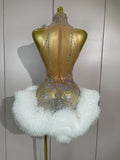 Diamonds Mesh Sexy See Through Cocktail Mini Dress Women Eveing Luxury Birthday Party Singer Nightclub Show Stage Costume