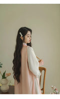 3D Hanfu Traditional Chinese Dress Women's Clothes Pink Cloud Embroidery Cosplay Fairy Clothing Ancient Chinese Costume