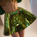 New Model Glamorous Dark Glossy Tube Top Tutu Party Skirt - Glam Super Short Birthday Princess Performance Dress for Girl Groups