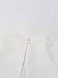 Colorblock Slimming Temperament Dresses for Women Round Neck Sleeveless Patchwork Zipper Tunic Dress Female Clothes