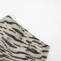 Sequins Patchwork 2 Piece Set Woman Zebra Stripes Swing Collar Backless Tank Tops+Mini Skirts Street Wild Style Suits