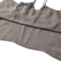 Sexy Sequined Women's Sling Top Irregular Hem Pleated V-neck Sleeveless Backless Vest 2026 Summer Lady Beach Chic Camisole