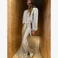 Polka Dot Polka Dot Skirt 2 Piece Set Women Elegant Scarf  Long Sleeve Shirts Suit 2026 Spring Lady Fashion Commute Outwear New