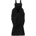 Women Velvet Stacked Ruched Sleeveless Bodycon Long Maxi Dresses 2026 Fall Party Trendy Birthday Evening Dress Vestidos
