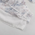 Elegant Printed Pleated Dress Summer Fashion Tie Patchwork Printed High Waist Dress Luxury Vintage Party Women Dresses