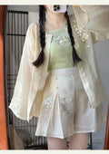 Olive Girl Green Hanfu Dress 2026 S-L XS-3XL Plus Size Hanfu Chinese Dress Traditional Chinese Clothing Chinese Heritage Fashion Women