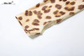 Leopard Letter Print 2 Piece Set Women Tracksuit Sporty Casual Hooded Crop Jacket+Flare Pants Stretch Matching Suits