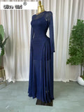 Women Lace Up O-neck Long Sleeve Big Swing A-line Maxi Dress 2026 Sexy Parties Education Vacation Long Dresses Vestidos