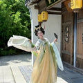 Olive Girl Hanfu Dress 2026 S-XL XS-3XL Plus Size Hanfu Chinese Dress Traditional Chinese Clothing Chinese Heritage Fashion Women