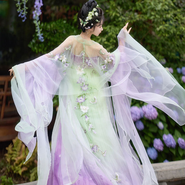 Olive Girl Hanfu Dress 2026 S-XL XS-3XL Plus Size Hanfu Chinese Dress Traditional Chinese Clothing Chinese Heritage Fashion Women
