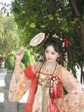 Olive Girl Hanfu Dress 2026 S-XL XS-3XL Plus Size Hanfu Chinese Dress Traditional Chinese Clothing Chinese Heritage Fashion Women