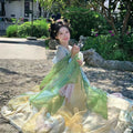 Olive Girl Hanfu Dress 2026 S-XL XS-3XL Plus Size Hanfu Chinese Dress Traditional Chinese Clothing Chinese Heritage Fashion Women