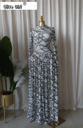 Women Full Sleeve Printed O-neck Maxi Long Dress 2026 Evening Birthday Vacation Sexy Party Club Vestidos Dresses