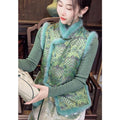High End Vest Women's Clothes Autumn and Winter New Item, Cotton Jacket Layered Outerwear Ethnic Style
