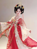 Olive Girl Hanfu Dress 2026 S-XL XS-3XL Plus Size Hanfu Chinese Dress Traditional Chinese Clothing Chinese Heritage Fashion Women