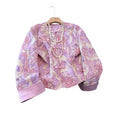 Hanfu Coat Round Neck Buckle Improvement 3d Embroidery Jacket Long-sleeved Jacket Women's Clothing