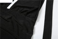 Halter Backless Dress Women Summer Trend Elegant Side Split Deep V-Neck Long Bodycon Midnight Party Ruched Vestidos